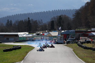 KZ2 / KZ2 Master & Gentleman — 28/02 & 01/03/2026 : 1ère manche du Championnat du Sud 2026 à Aigues-Vives (photos Stéphane Agnus) 2026 — karting