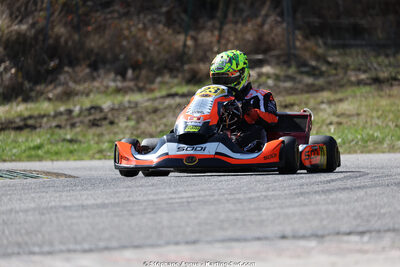 Sacha CATALA — 28/02 & 01/03/2026 : 1ère manche du Championnat du Sud 2026 à Aigues-Vives (photos Stéphane Agnus) 2026 — karting