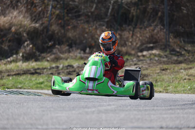 Jérémy BORT — 28/02 & 01/03/2026 : 1ère manche du Championnat du Sud 2026 à Aigues-Vives (photos Stéphane Agnus) 2026 — karting