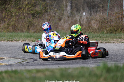 Sacha CATALA — 28/02 & 01/03/2026 : 1ère manche du Championnat du Sud 2026 à Aigues-Vives (photos Stéphane Agnus) 2026 — karting
