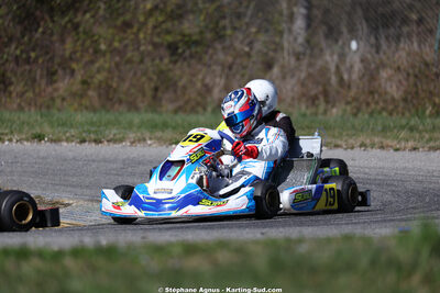 Jérémy LOPES — 28/02 & 01/03/2026 : 1ère manche du Championnat du Sud 2026 à Aigues-Vives (photos Stéphane Agnus) 2026 — karting