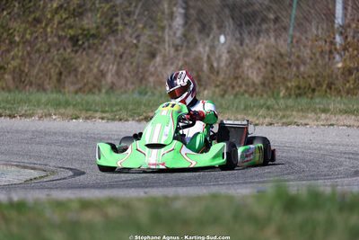 Tanguy MUNOZ — 28/02 & 01/03/2026 : 1ère manche du Championnat du Sud 2026 à Aigues-Vives (photos Stéphane Agnus) 2026 — karting