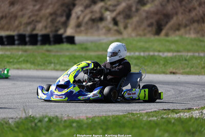 Arthur EHRET — 28/02 & 01/03/2026 : 1ère manche du Championnat du Sud 2026 à Aigues-Vives (photos Stéphane Agnus) 2026 — karting