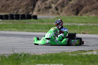 Tanguy MUNOZ — 28/02 & 01/03/2026 : 1ère manche du Championnat du Sud 2026 à Aigues-Vives (photos Stéphane Agnus) 2026 — karting