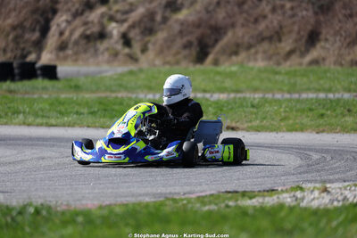 Arthur EHRET — 28/02 & 01/03/2026 : 1ère manche du Championnat du Sud 2026 à Aigues-Vives (photos Stéphane Agnus) 2026 — karting