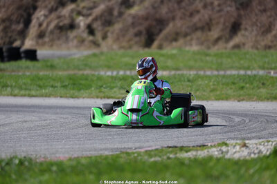 Tanguy MUNOZ — 28/02 & 01/03/2026 : 1ère manche du Championnat du Sud 2026 à Aigues-Vives (photos Stéphane Agnus) 2026 — karting
