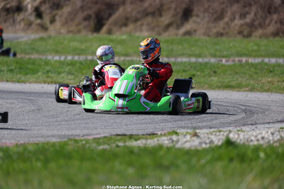 Jérémy BORT — 28/02 & 01/03/2026 : 1ère manche du Championnat du Sud 2026 à Aigues-Vives (photos Stéphane Agnus) 2026 — karting