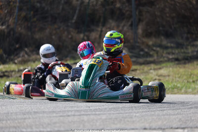 Aurélien MAZOUIN — 28/02 & 01/03/2026 : 1ère manche du Championnat du Sud 2026 à Aigues-Vives (photos Stéphane Agnus) 2026 — karting