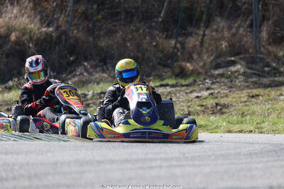 Cédric MARGUERITIN — 28/02 & 01/03/2026 : 1ère manche du Championnat du Sud 2026 à Aigues-Vives (photos Stéphane Agnus) 2026 — karting