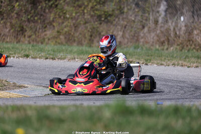 Marc LARIVE — 28/02 & 01/03/2026 : 1ère manche du Championnat du Sud 2026 à Aigues-Vives (photos Stéphane Agnus) 2026 — karting