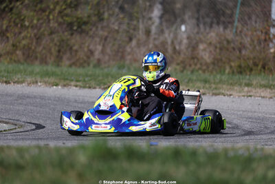 Fabien RIVALS — 28/02 & 01/03/2026 : 1ère manche du Championnat du Sud 2026 à Aigues-Vives (photos Stéphane Agnus) 2026 — karting