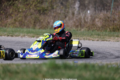 Samy GHARBI — 28/02 & 01/03/2026 : 1ère manche du Championnat du Sud 2026 à Aigues-Vives (photos Stéphane Agnus) 2026 — karting