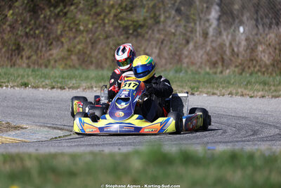 Cédric MARGUERITIN — 28/02 & 01/03/2026 : 1ère manche du Championnat du Sud 2026 à Aigues-Vives (photos Stéphane Agnus) 2026 — karting