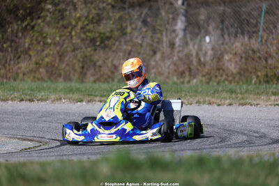 Anthony DELCUROU — 28/02 & 01/03/2026 : 1ère manche du Championnat du Sud 2026 à Aigues-Vives (photos Stéphane Agnus) 2026 — karting