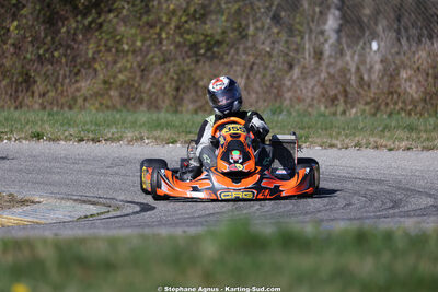 John HUGUET — 28/02 & 01/03/2026 : 1ère manche du Championnat du Sud 2026 à Aigues-Vives (photos Stéphane Agnus) 2026 — karting