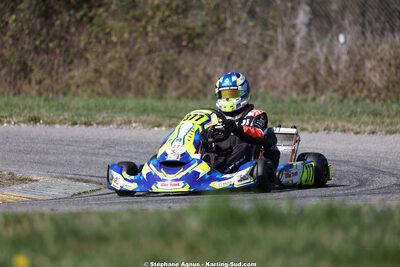 Fabien RIVALS — 28/02 & 01/03/2026 : 1ère manche du Championnat du Sud 2026 à Aigues-Vives (photos Stéphane Agnus) 2026 — karting