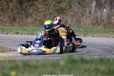 Cédric MARGUERITIN — 28/02 & 01/03/2026 : 1ère manche du Championnat du Sud 2026 à Aigues-Vives (photos Stéphane Agnus) 2026 — karting