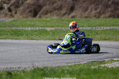 Anthony DELCUROU — 28/02 & 01/03/2026 : 1ère manche du Championnat du Sud 2026 à Aigues-Vives (photos Stéphane Agnus) 2026 — karting