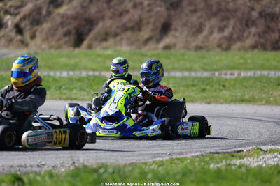 Sébastien ANDRES — 28/02 & 01/03/2026 : 1ère manche du Championnat du Sud 2026 à Aigues-Vives (photos Stéphane Agnus) 2026 — karting
