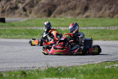 Marc LARIVE — 28/02 & 01/03/2026 : 1ère manche du Championnat du Sud 2026 à Aigues-Vives (photos Stéphane Agnus) 2026 — karting
