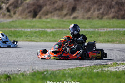 John HUGUET — 28/02 & 01/03/2026 : 1ère manche du Championnat du Sud 2026 à Aigues-Vives (photos Stéphane Agnus) 2026 — karting