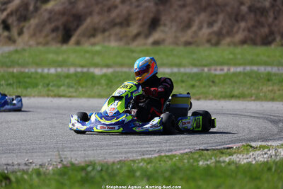 Samy GHARBI — 28/02 & 01/03/2026 : 1ère manche du Championnat du Sud 2026 à Aigues-Vives (photos Stéphane Agnus) 2026 — karting
