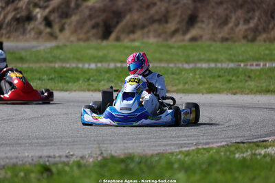 Fabien VAYSSE — 28/02 & 01/03/2026 : 1ère manche du Championnat du Sud 2026 à Aigues-Vives (photos Stéphane Agnus) 2026 — karting