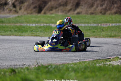 Cédric MARGUERITIN — 28/02 & 01/03/2026 : 1ère manche du Championnat du Sud 2026 à Aigues-Vives (photos Stéphane Agnus) 2026 — karting