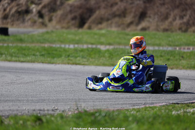 Anthony DELCUROU — 28/02 & 01/03/2026 : 1ère manche du Championnat du Sud 2026 à Aigues-Vives (photos Stéphane Agnus) 2026 — karting