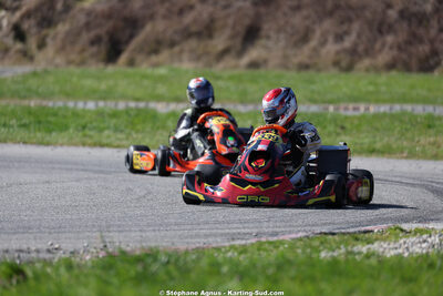 Marc LARIVE — 28/02 & 01/03/2026 : 1ère manche du Championnat du Sud 2026 à Aigues-Vives (photos Stéphane Agnus) 2026 — karting