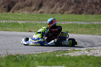 Samy GHARBI — 28/02 & 01/03/2026 : 1ère manche du Championnat du Sud 2026 à Aigues-Vives (photos Stéphane Agnus) 2026 — karting