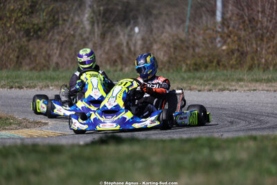 Sébastien ANDRES — 28/02 & 01/03/2026 : 1ère manche du Championnat du Sud 2026 à Aigues-Vives (photos Stéphane Agnus) 2026 — karting