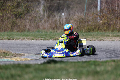 Samy GHARBI — 28/02 & 01/03/2026 : 1ère manche du Championnat du Sud 2026 à Aigues-Vives (photos Stéphane Agnus) 2026 — karting