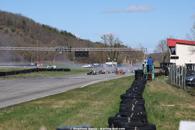 KA100 — 28/02 & 01/03/2026 : 1ère manche du Championnat du Sud 2026 à Aigues-Vives (photos Stéphane Agnus) 2026 — karting