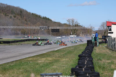 KA100 — 28/02 & 01/03/2026 : 1ère manche du Championnat du Sud 2026 à Aigues-Vives (photos Stéphane Agnus) 2026 — karting