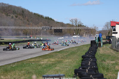 KA100 — 28/02 & 01/03/2026 : 1ère manche du Championnat du Sud 2026 à Aigues-Vives (photos Stéphane Agnus) 2026 — karting