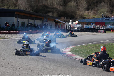 KA100 — 28/02 & 01/03/2026 : 1ère manche du Championnat du Sud 2026 à Aigues-Vives (photos Stéphane Agnus) 2026 — karting