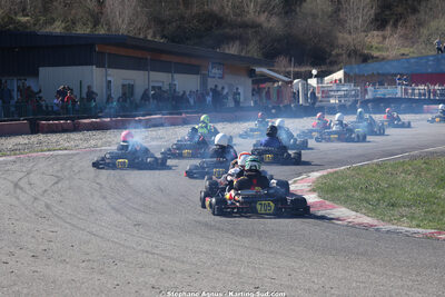 KA100 — 28/02 & 01/03/2026 : 1ère manche du Championnat du Sud 2026 à Aigues-Vives (photos Stéphane Agnus) 2026 — karting