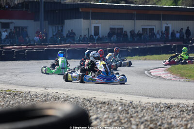 KA100 — 28/02 & 01/03/2026 : 1ère manche du Championnat du Sud 2026 à Aigues-Vives (photos Stéphane Agnus) 2026 — karting