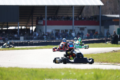KA100 — 28/02 & 01/03/2026 : 1ère manche du Championnat du Sud 2026 à Aigues-Vives (photos Stéphane Agnus) 2026 — karting