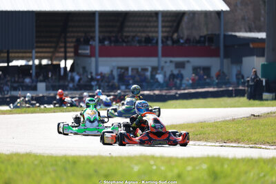 KA100 — 28/02 & 01/03/2026 : 1ère manche du Championnat du Sud 2026 à Aigues-Vives (photos Stéphane Agnus) 2026 — karting