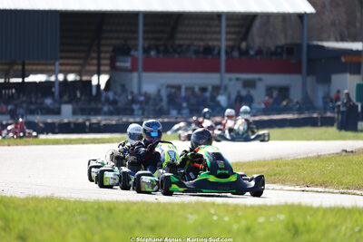 Louca BOUSQUIERES — 28/02 & 01/03/2026 : 1ère manche du Championnat du Sud 2026 à Aigues-Vives (photos Stéphane Agnus) 2026 — karting