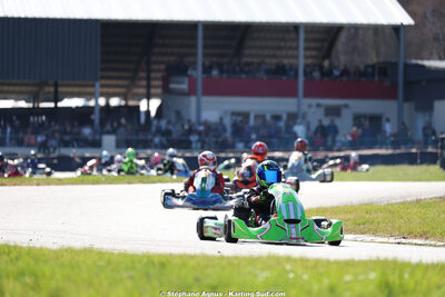 KA100 — 28/02 & 01/03/2026 : 1ère manche du Championnat du Sud 2026 à Aigues-Vives (photos Stéphane Agnus) 2026 — karting
