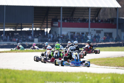 KA100 — 28/02 & 01/03/2026 : 1ère manche du Championnat du Sud 2026 à Aigues-Vives (photos Stéphane Agnus) 2026 — karting