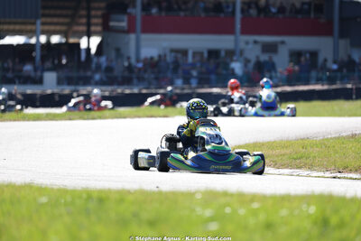 Dayan SERANO — 28/02 & 01/03/2026 : 1ère manche du Championnat du Sud 2026 à Aigues-Vives (photos Stéphane Agnus) 2026 — karting