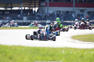 Tom CASTANIER — 28/02 & 01/03/2026 : 1ère manche du Championnat du Sud 2026 à Aigues-Vives (photos Stéphane Agnus) 2026 — karting