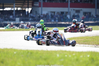 Tom CASTANIER — 28/02 & 01/03/2026 : 1ère manche du Championnat du Sud 2026 à Aigues-Vives (photos Stéphane Agnus) 2026 — karting