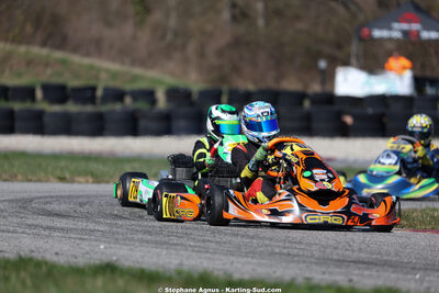 KA100 — 28/02 & 01/03/2026 : 1ère manche du Championnat du Sud 2026 à Aigues-Vives (photos Stéphane Agnus) 2026 — karting