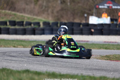Louca BOUSQUIERES — 28/02 & 01/03/2026 : 1ère manche du Championnat du Sud 2026 à Aigues-Vives (photos Stéphane Agnus) 2026 — karting