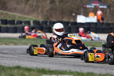 KA100 — 28/02 & 01/03/2026 : 1ère manche du Championnat du Sud 2026 à Aigues-Vives (photos Stéphane Agnus) 2026 — karting